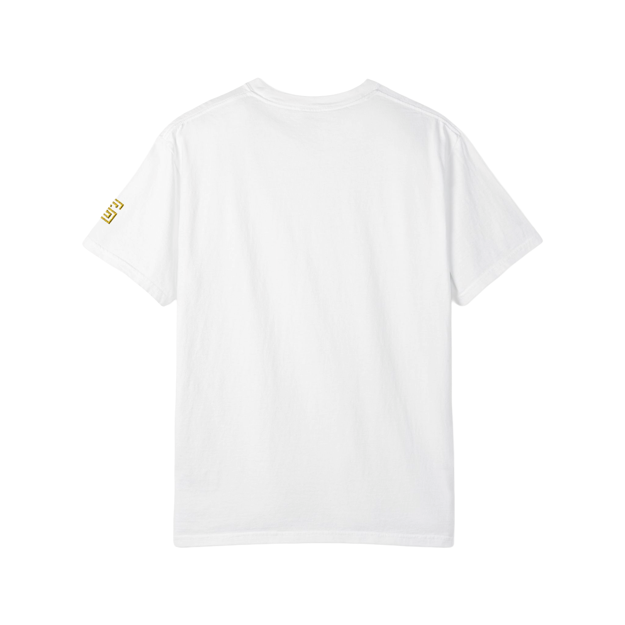 WHITE EMBROIDERED SORELLO T-SHIRT