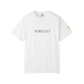 WHITE EMBROIDERED SORELLO T-SHIRT