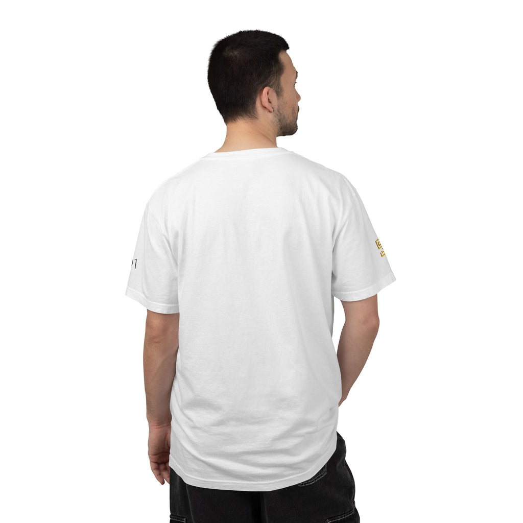 WHITE EMBROIDERED SORELLO T-SHIRT