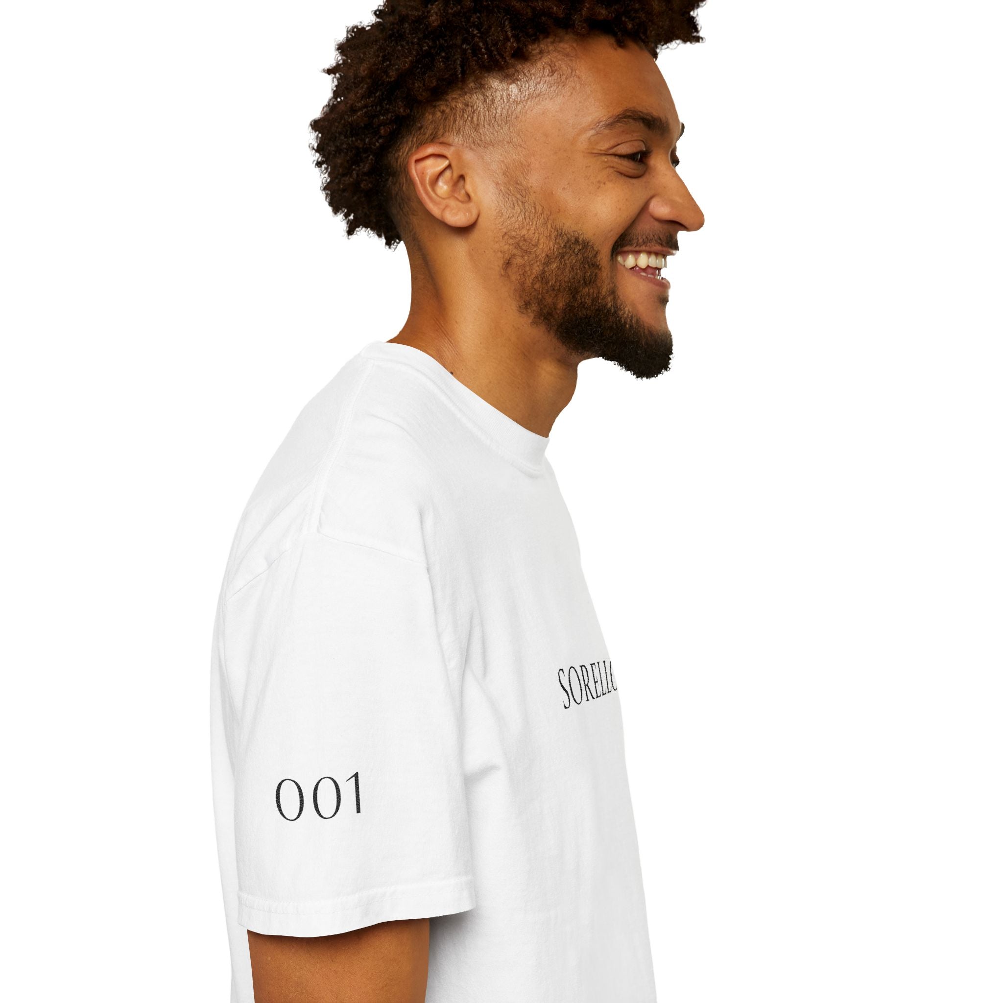 WHITE EMBROIDERED SORELLO T-SHIRT